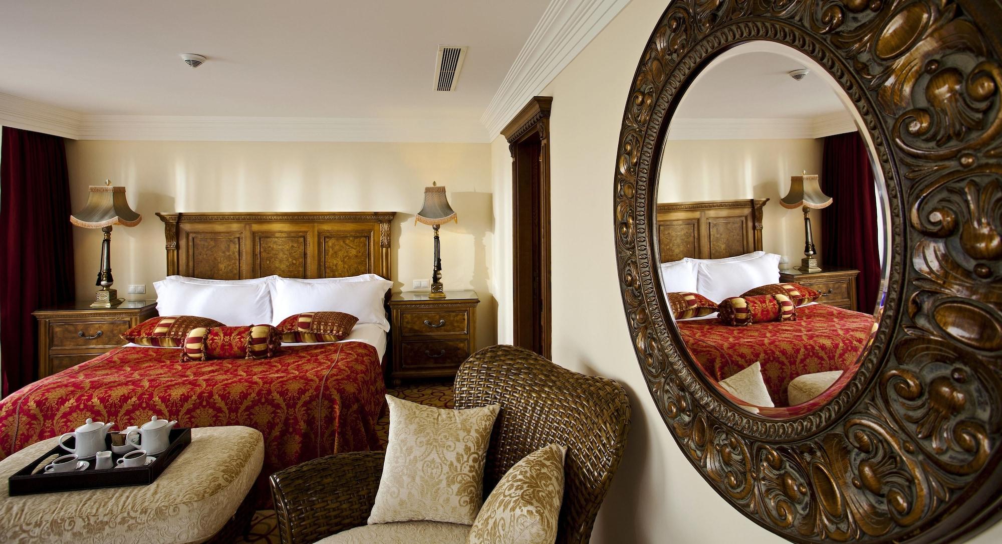โรงแรมไอซี กรีน พาเลซ อันตัลยา ภายนอก รูปภาพ A bedroom at the hotel