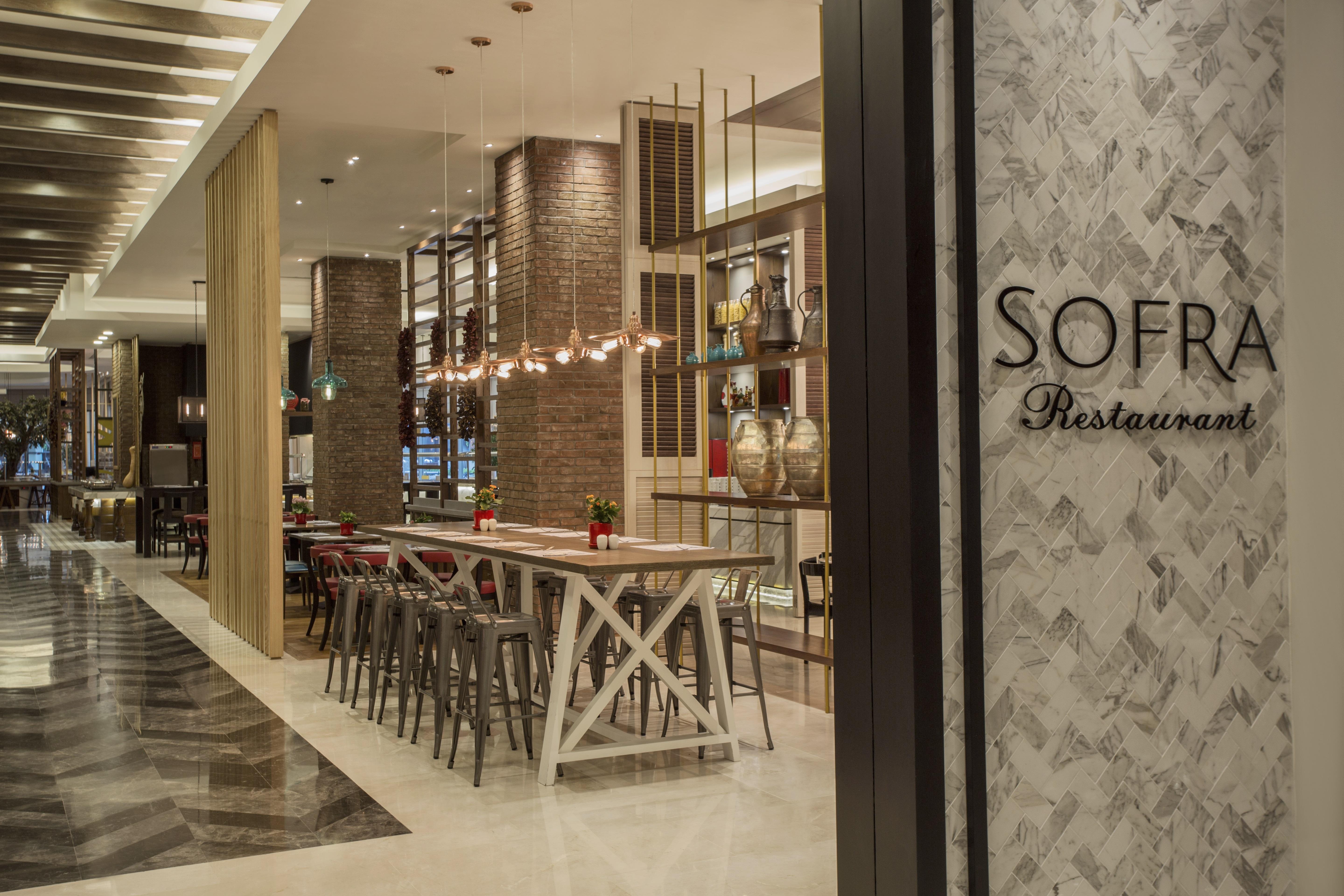 โรงแรมไอซี กรีน พาเลซ อันตัลยา ภายนอก รูปภาพ SOFRA Restaurant